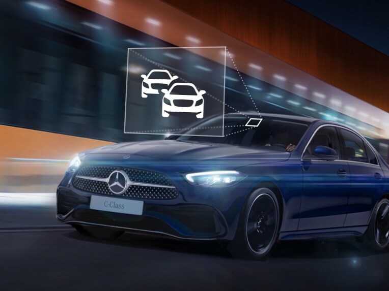 The Adaptive Highbeam Assist of your Mercedes-Benz.