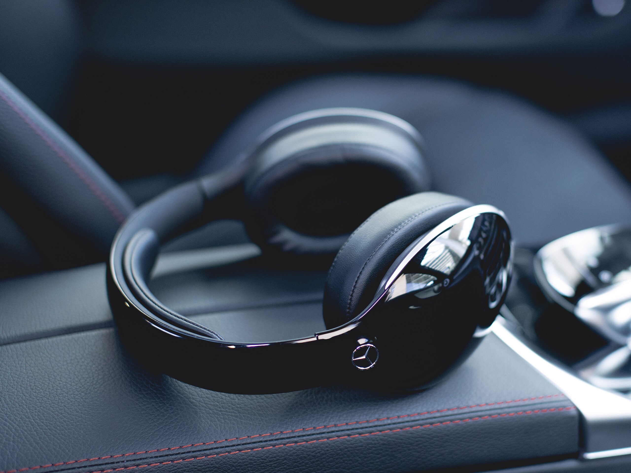 Headphones.