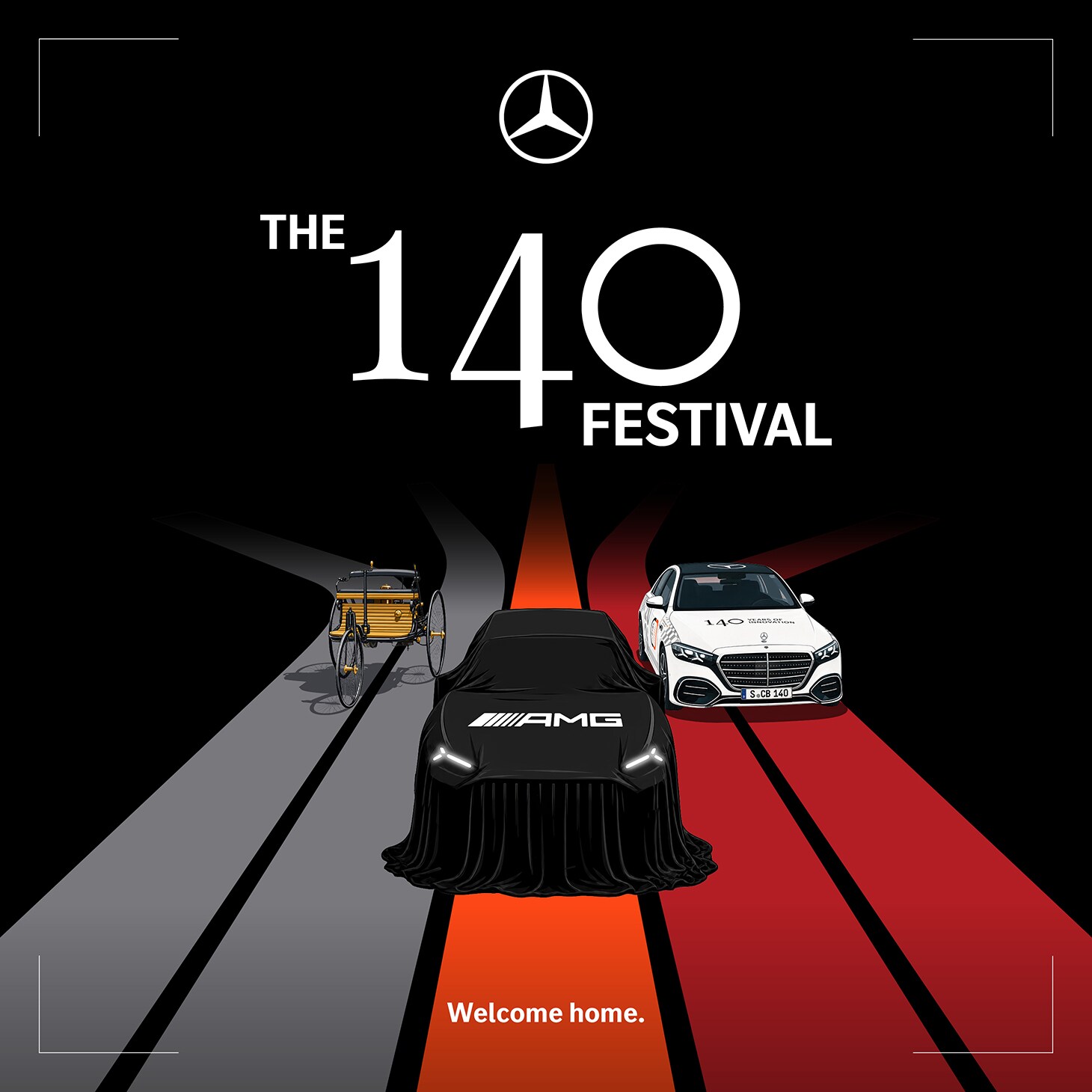 THE 140 FESTIVAL & the World premiere of all-new Mercedes-AMG GT SUV.