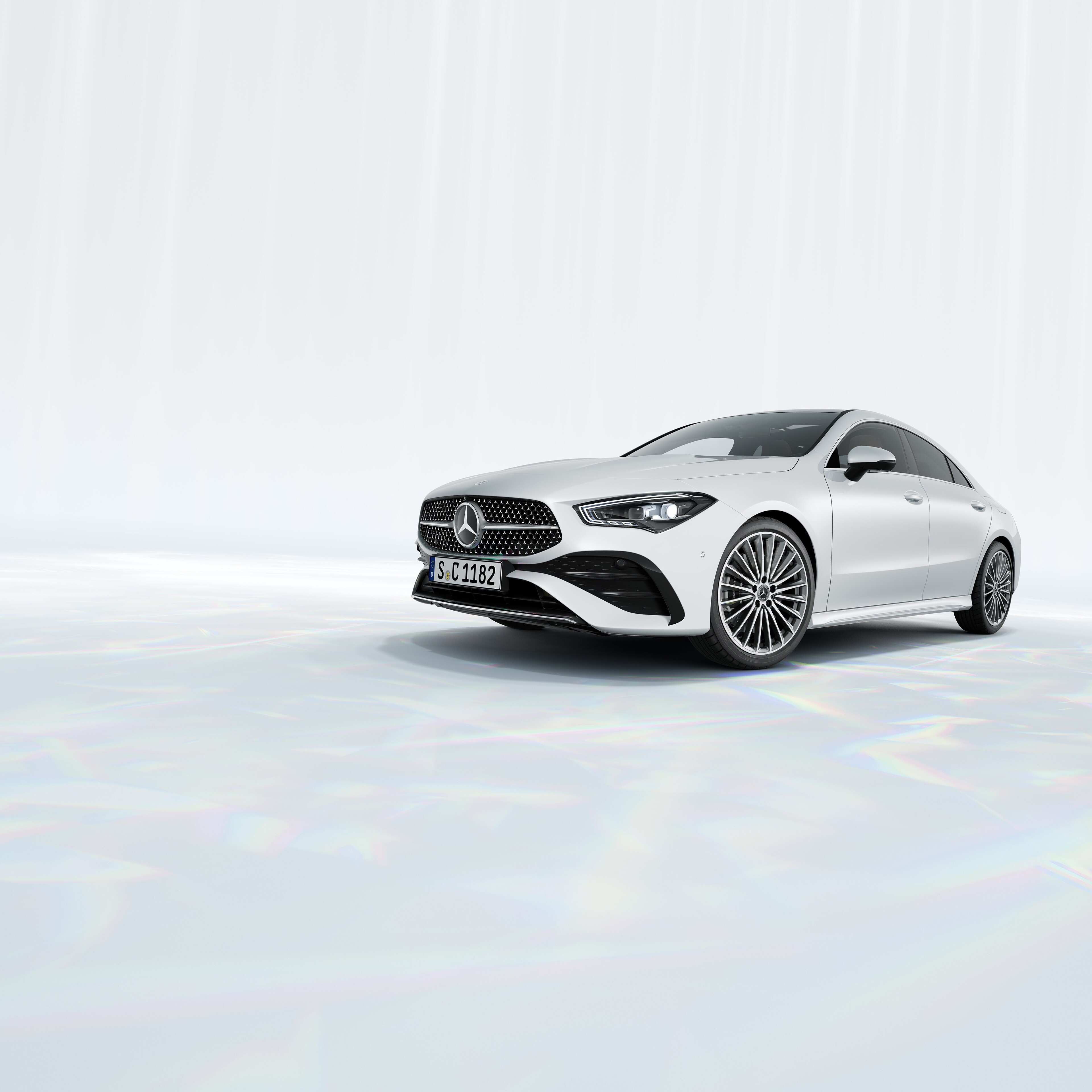 The new Mercedes-Benz CLA Coupé.