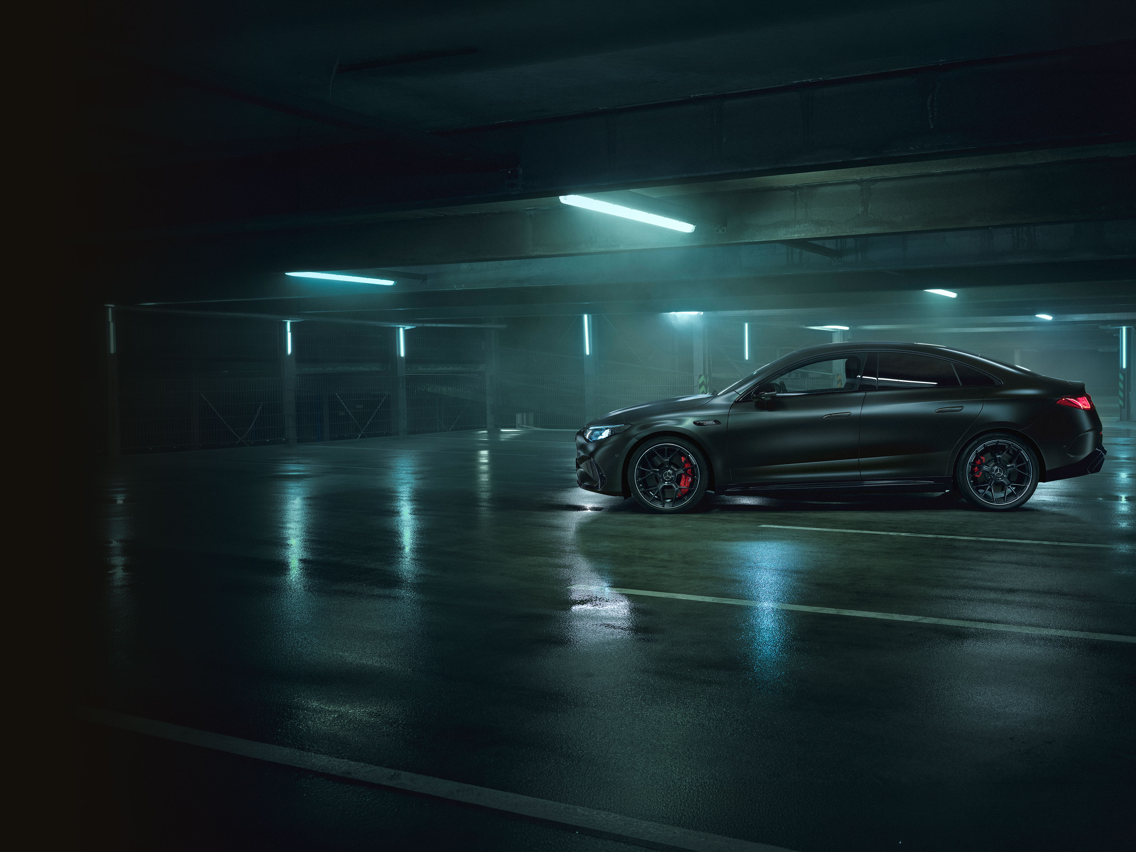 Exterior | CLA | Mercedes-AMG The exterior of the all-new Mercedes-AMG CLA 45 4MATIC+ electric.