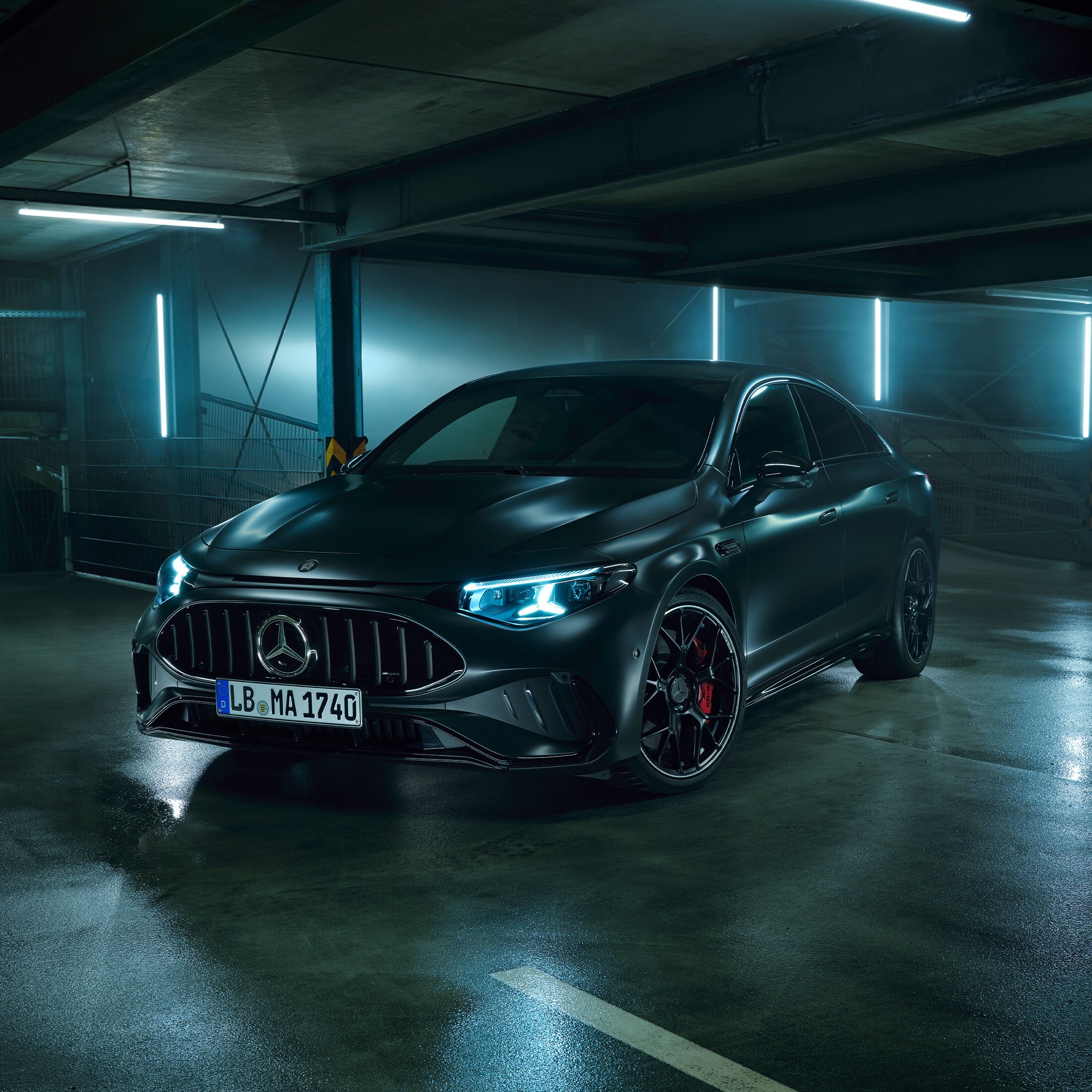 Mercedes-AMG CLA 45 4MATIC+ electric.