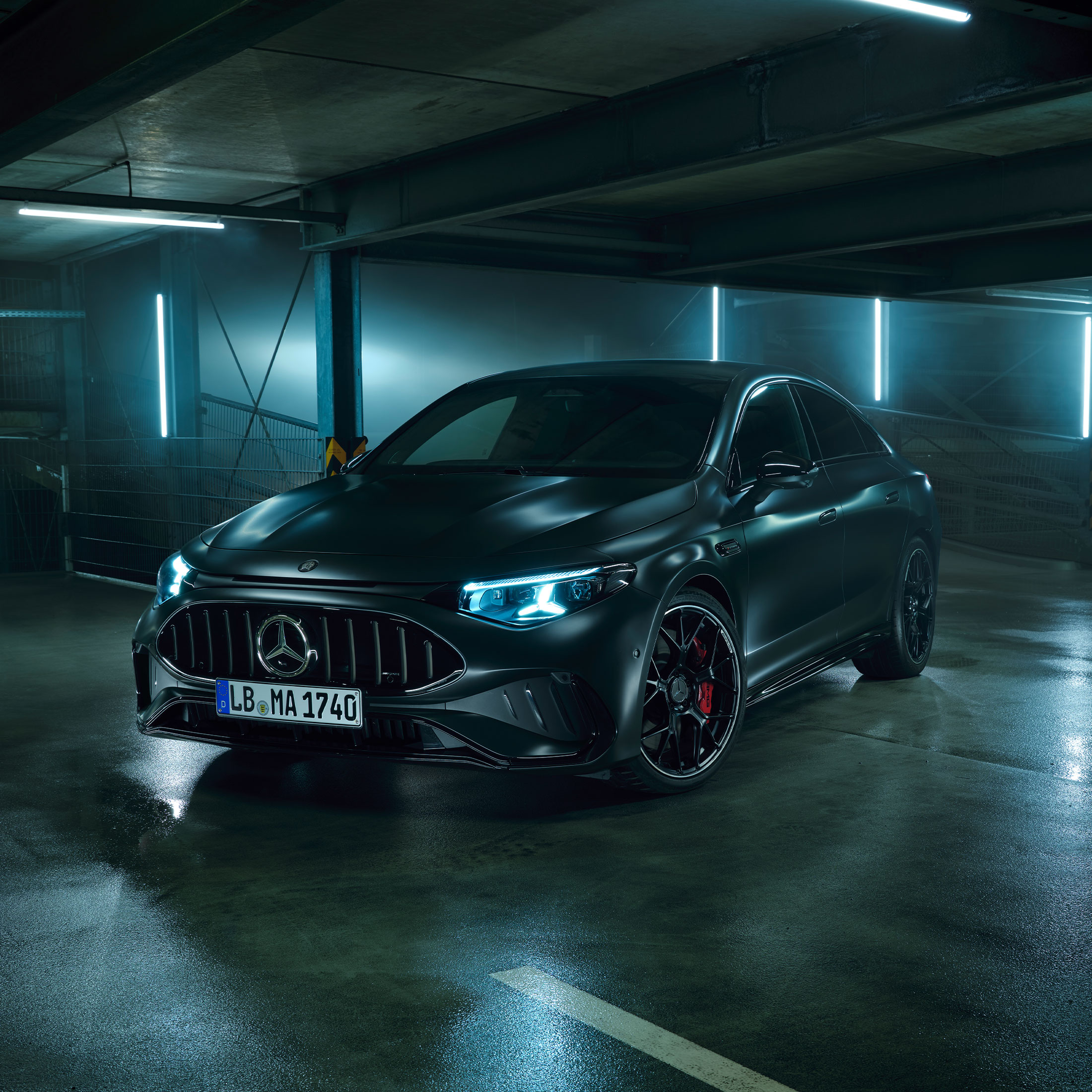 Mercedes-AMG CLA 45 4MATIC+ electric.