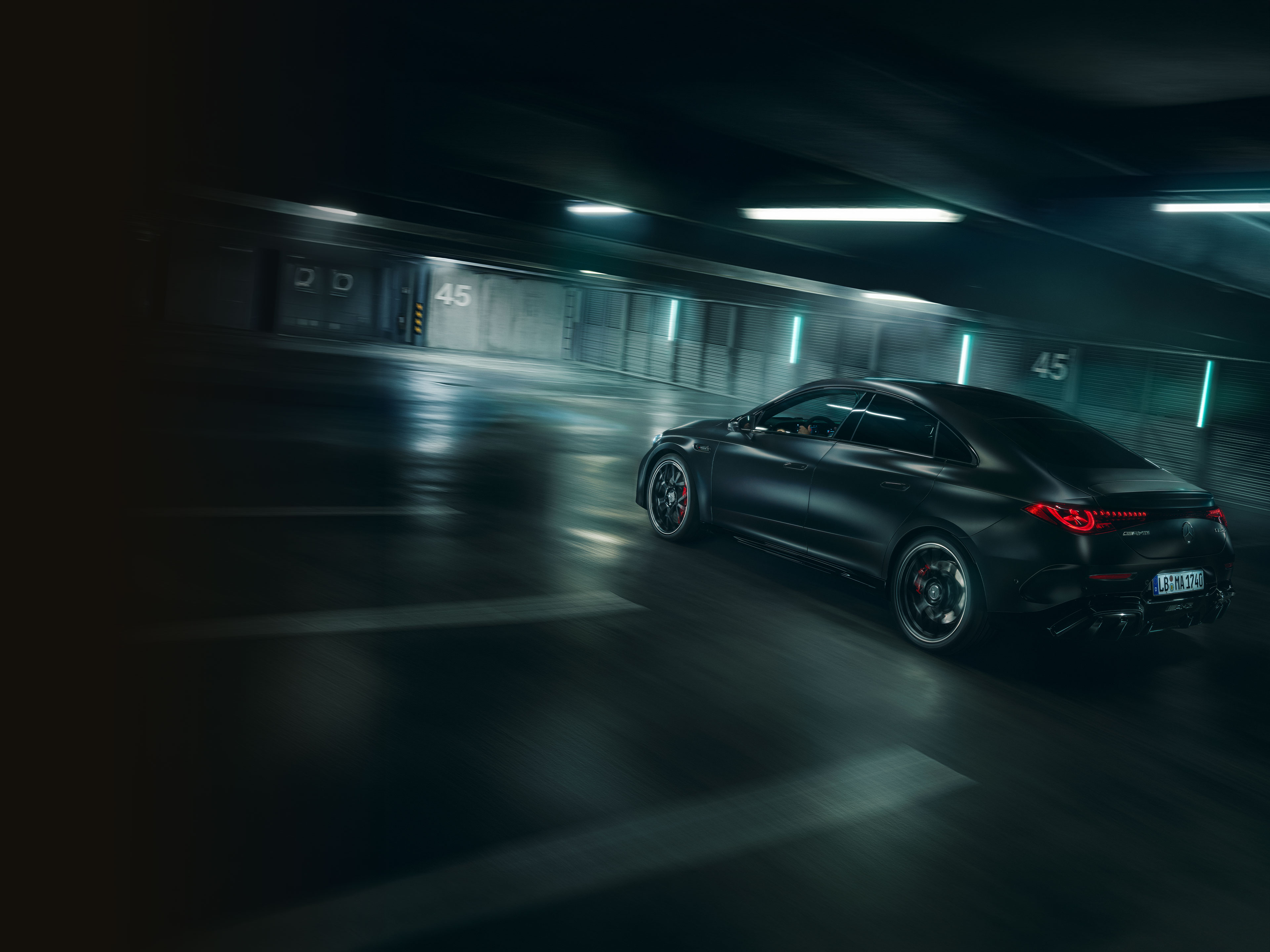 Performance | CLA | Mercedes-AMG The performance of the all-new Mercedes-AMG CLA 45 4MATIC+ electric.
