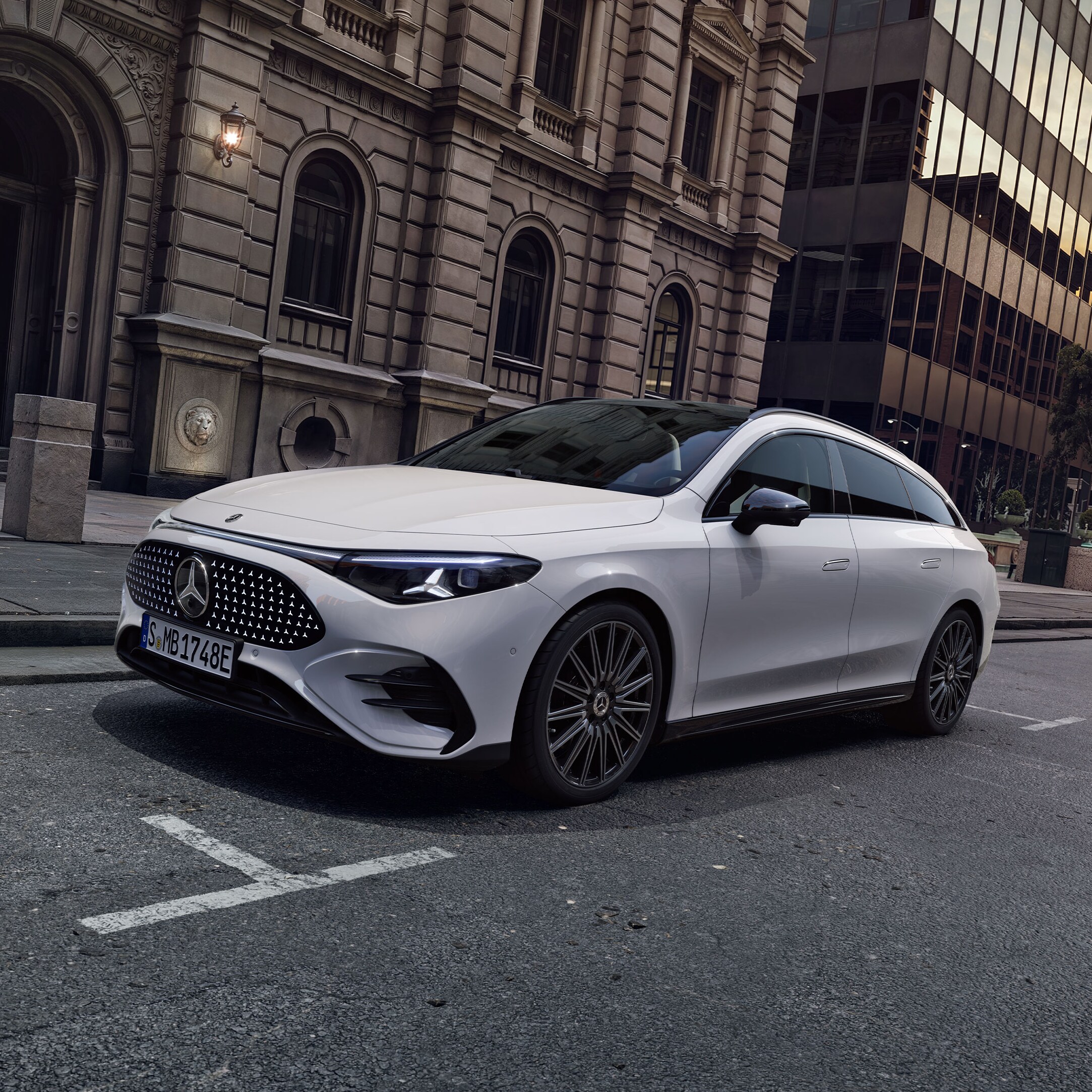 The all-new electric CLA Shooting Brake.