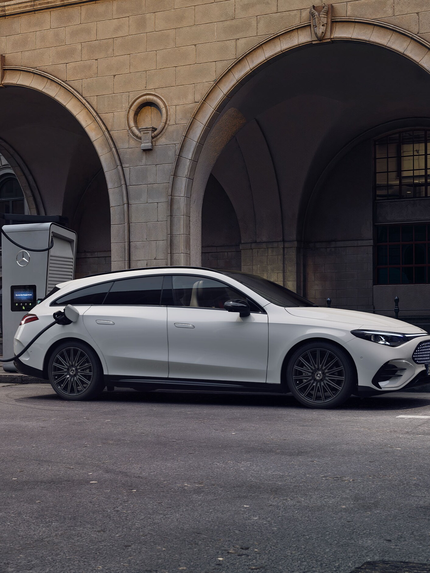 The all-new CLA Shooting Brake on its new Mercedes-Benz Modular Architecture.