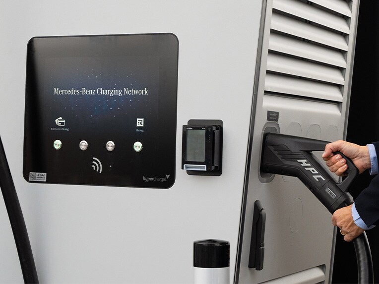 Mercedes-Benz Charging Network for the Mercedes-Benz EQB.