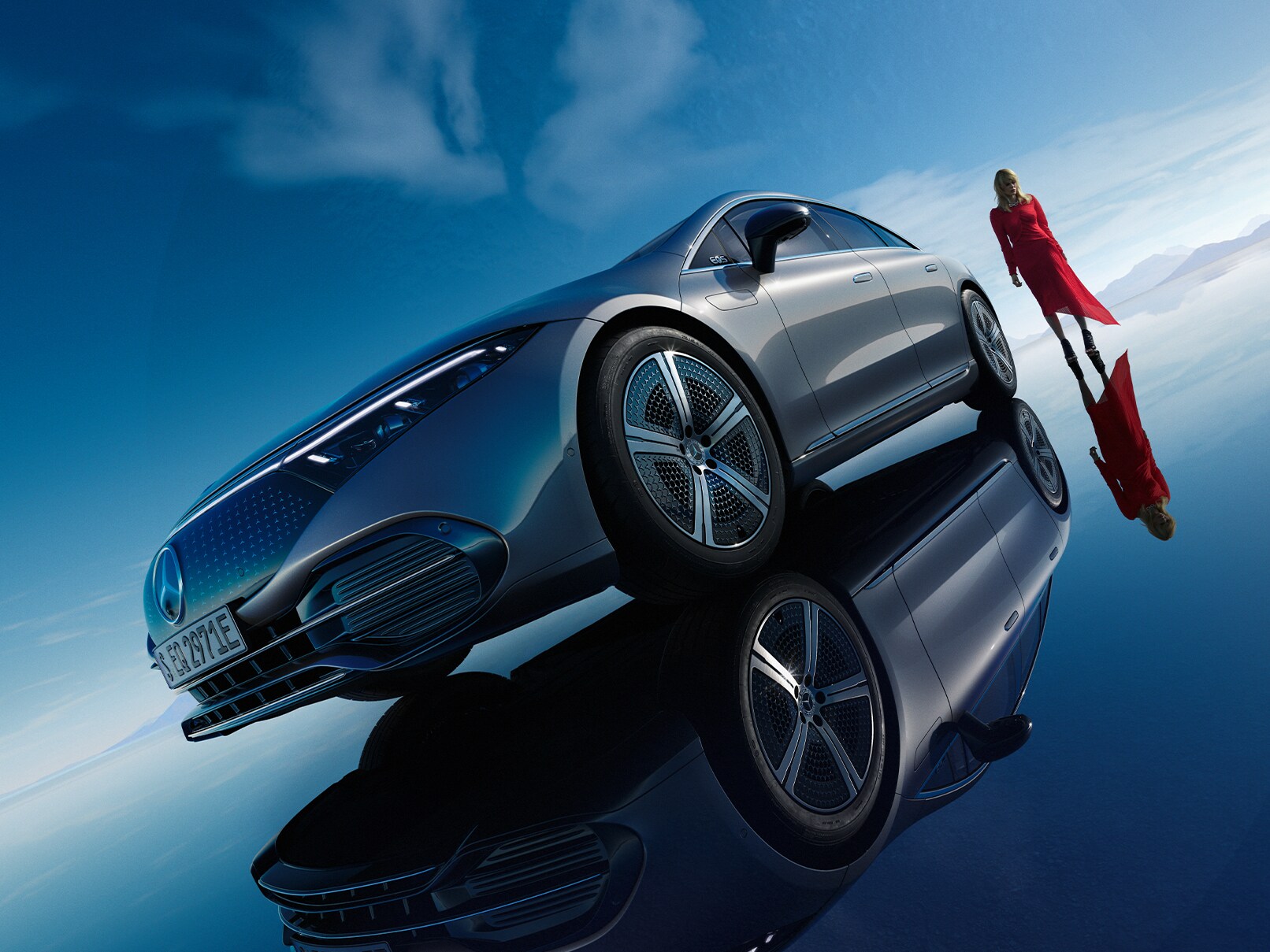 The EQS Saloon from Mercedes-EQ.