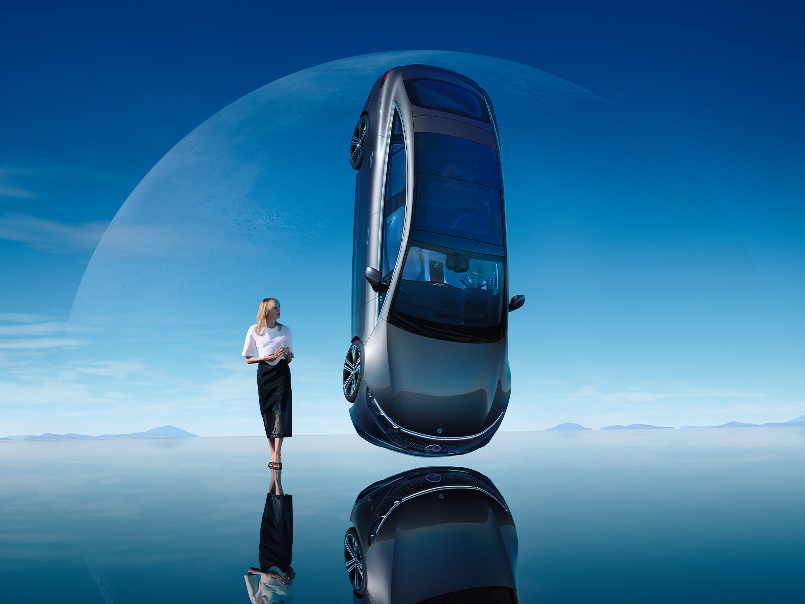 The EQS Saloon from Mercedes-EQ.