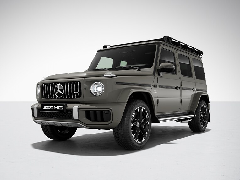 The AMG OffroadPackage PRO of the Mercedes-AMG G-Class.
