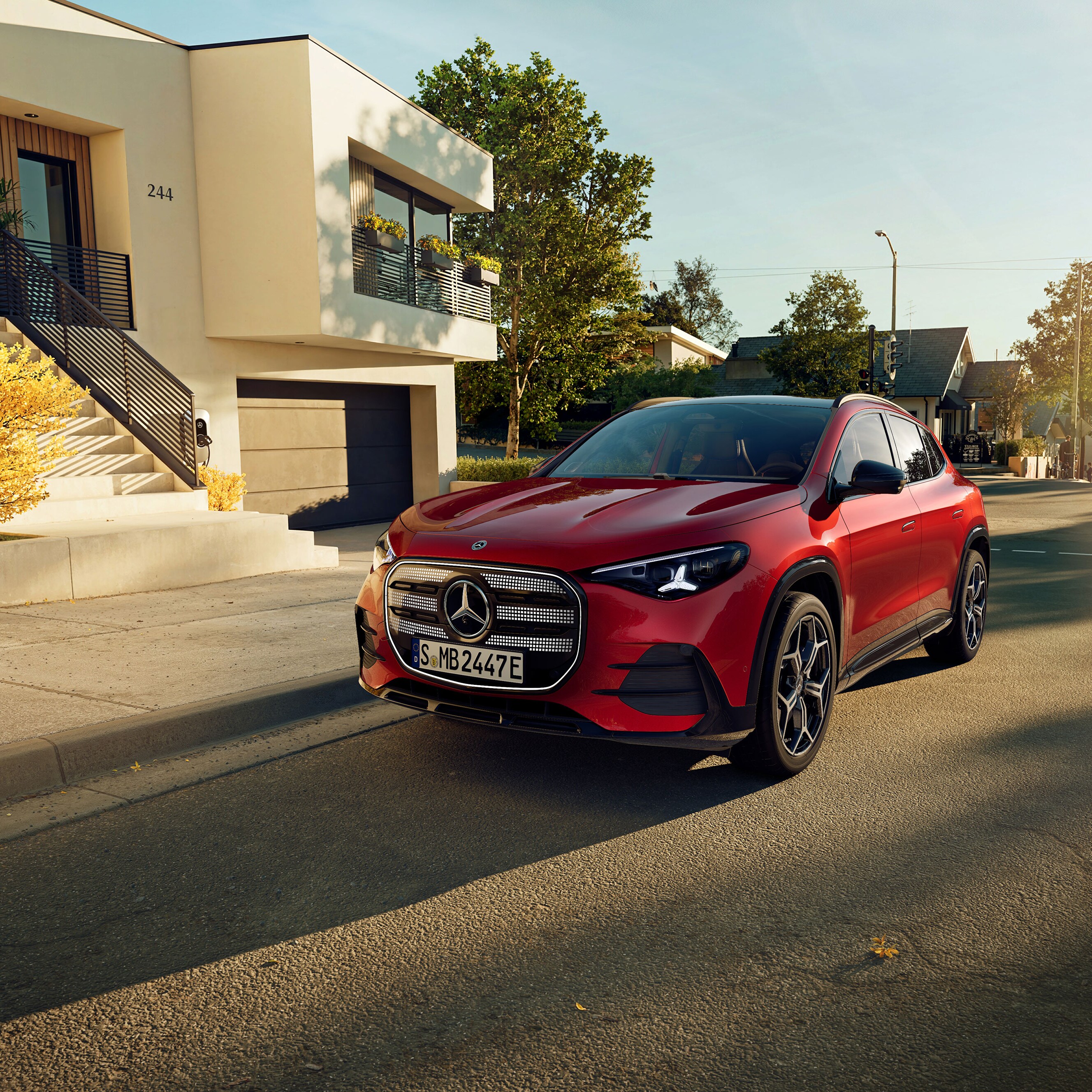 The all-new electric GLA.