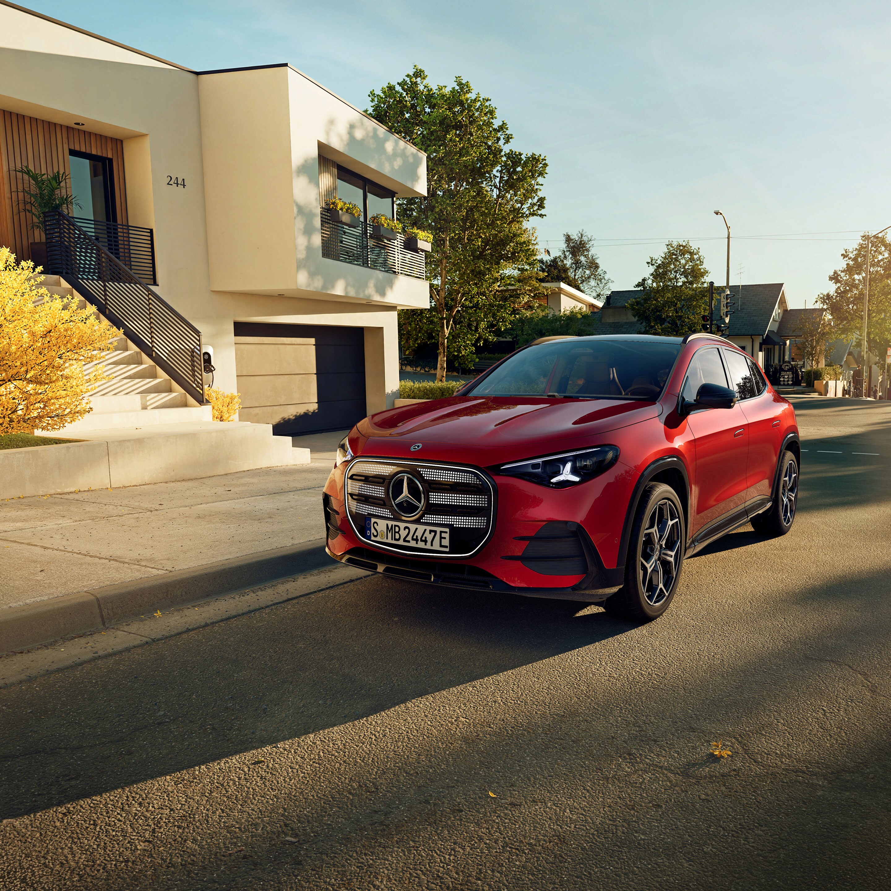 The all-new electric GLA.