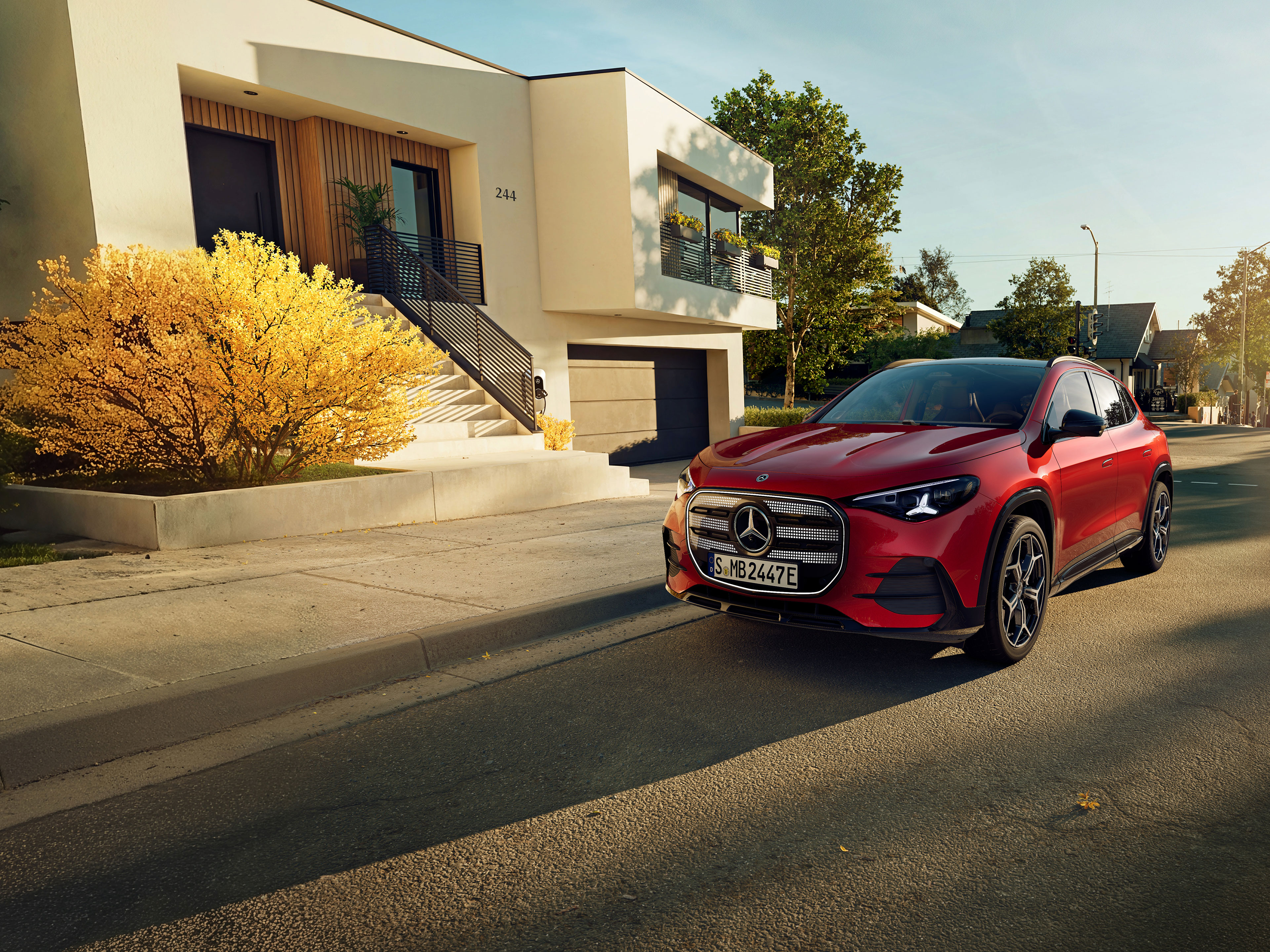 The all-new electric GLA.