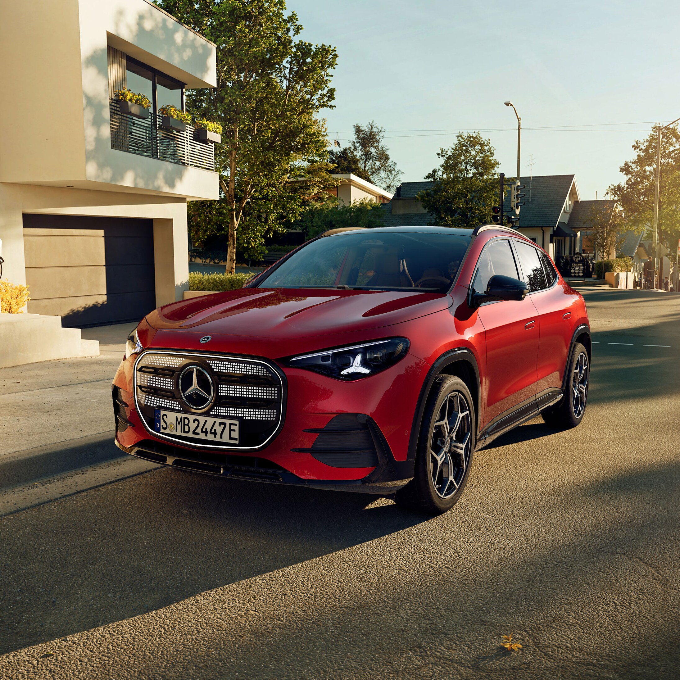 The all-new electric GLA.