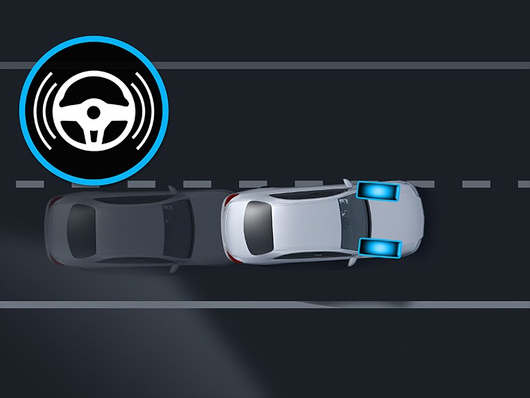 Active Lane Keeping Assist in the new Mercedes-Benz GLA.