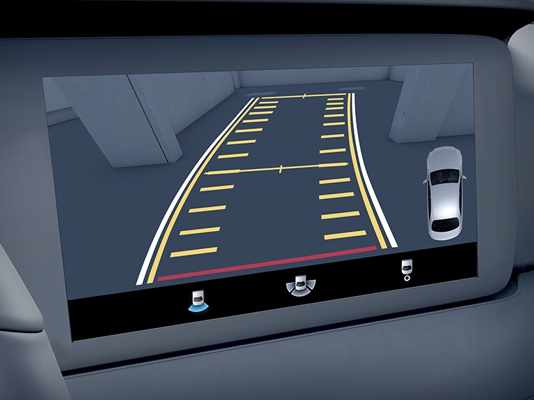 The Parking Package with reversing camera in the new Mercedes-Benz GLA.