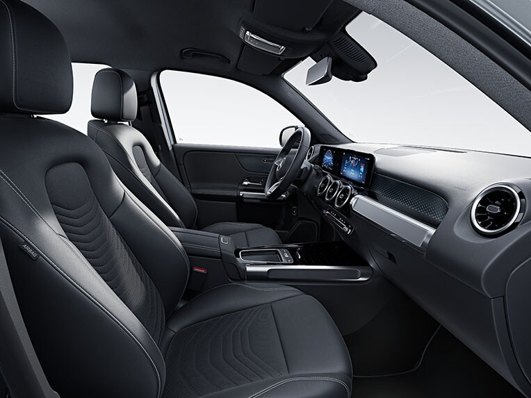 The Progressive equipment line in the interior of the new GLB from Mercedes-Benz.