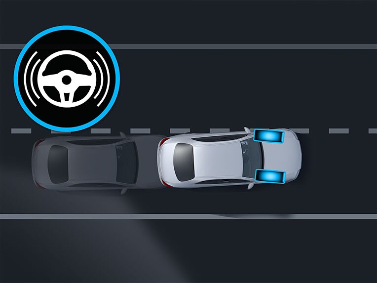 How Active Lane Keeping Assist works in the new Mercedes-Benz GLC Coupé.