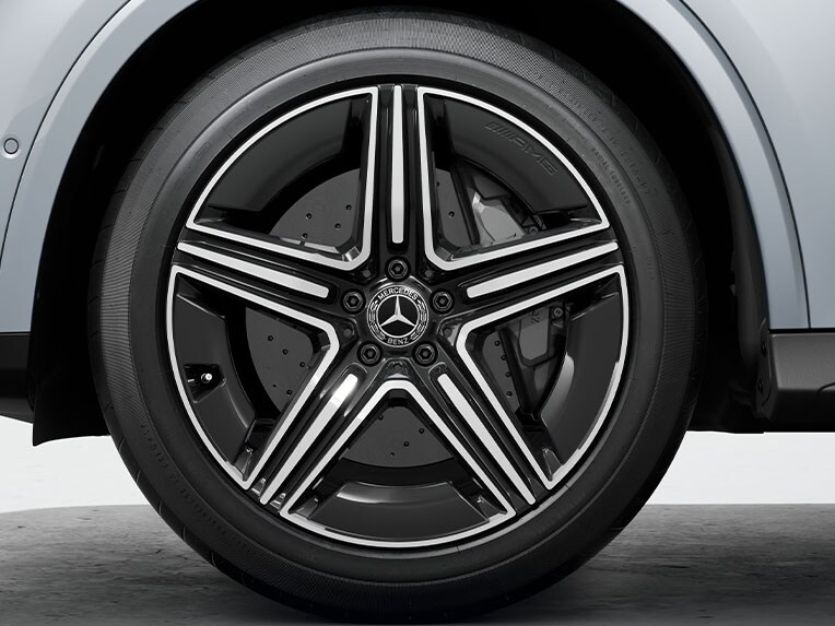 The breaking system of the Mercedes-Benz GLC Coupé.