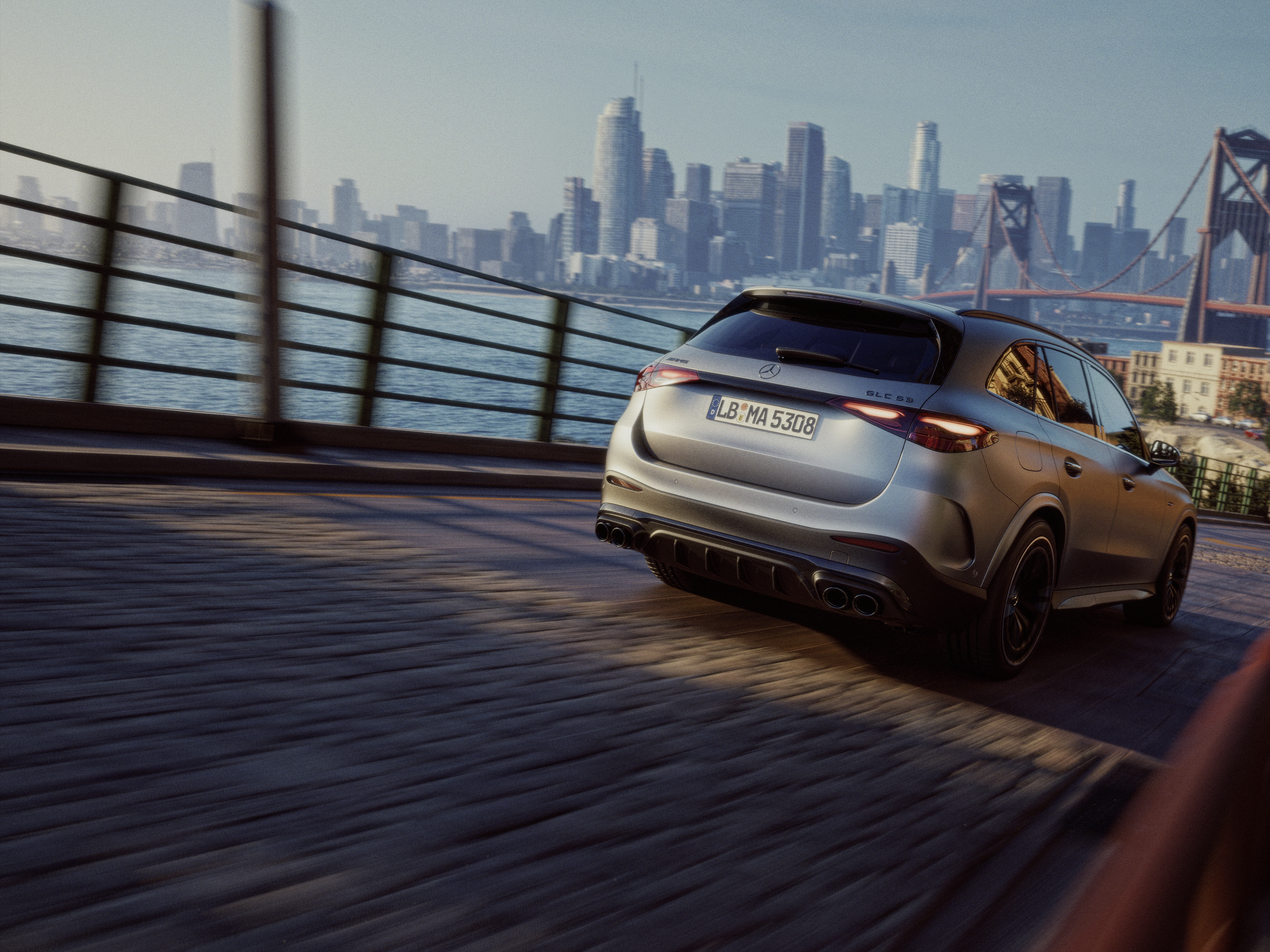 Performance | GLC | Mercedes-AMG Performance of the new Mercedes-AMG GLC SUV.