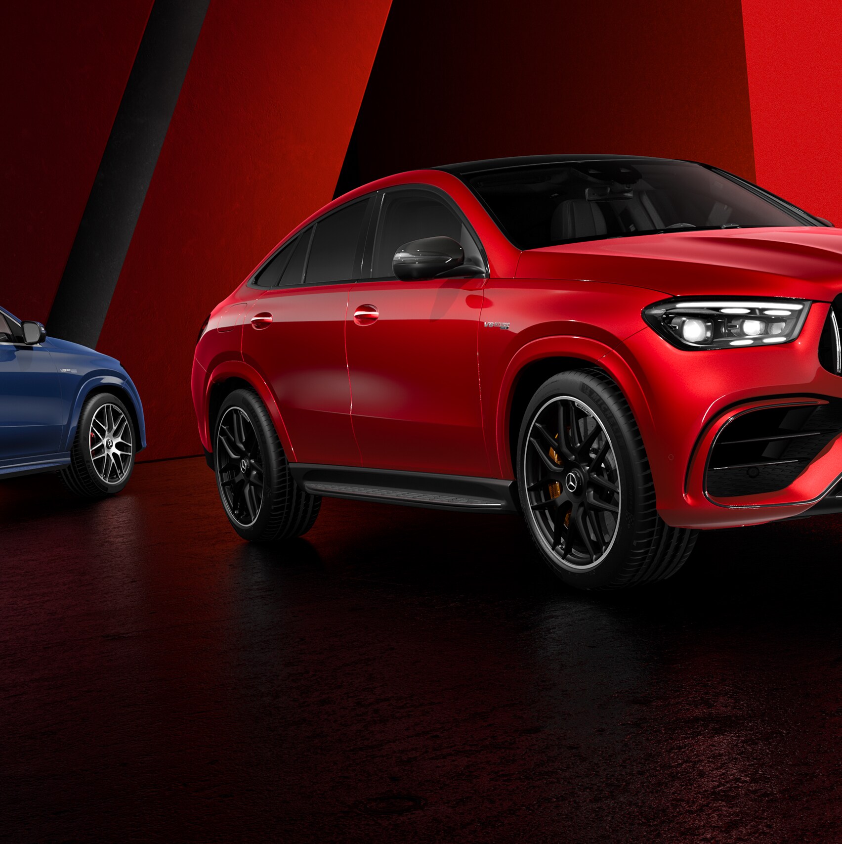 The Mercedes-AMG GLE Coupé.