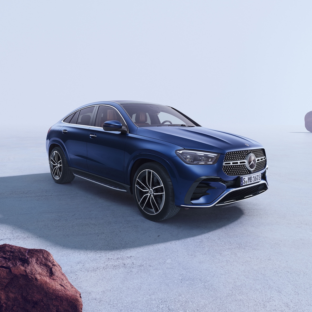 E-ACTIVE BODY CONTROL of the Mercedes-Benz GLE Coupé.