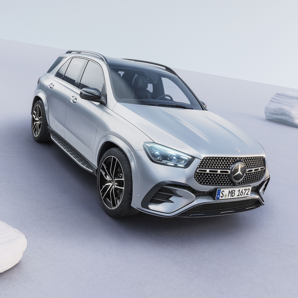 E-ACTIVE BODY CONTROL of the Mercedes-Benz GLE.