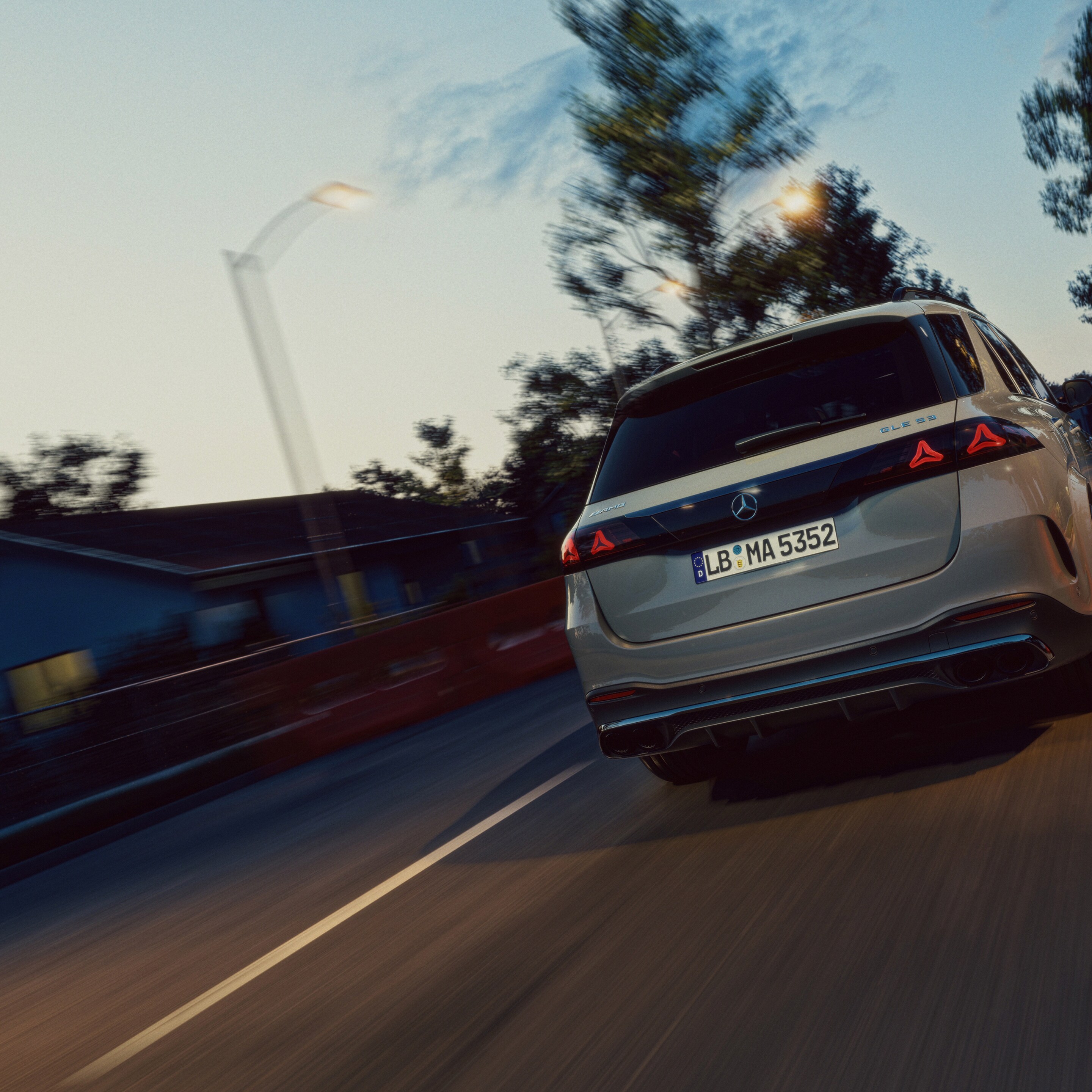 The performance of the new Mercedes-AMG GLE.