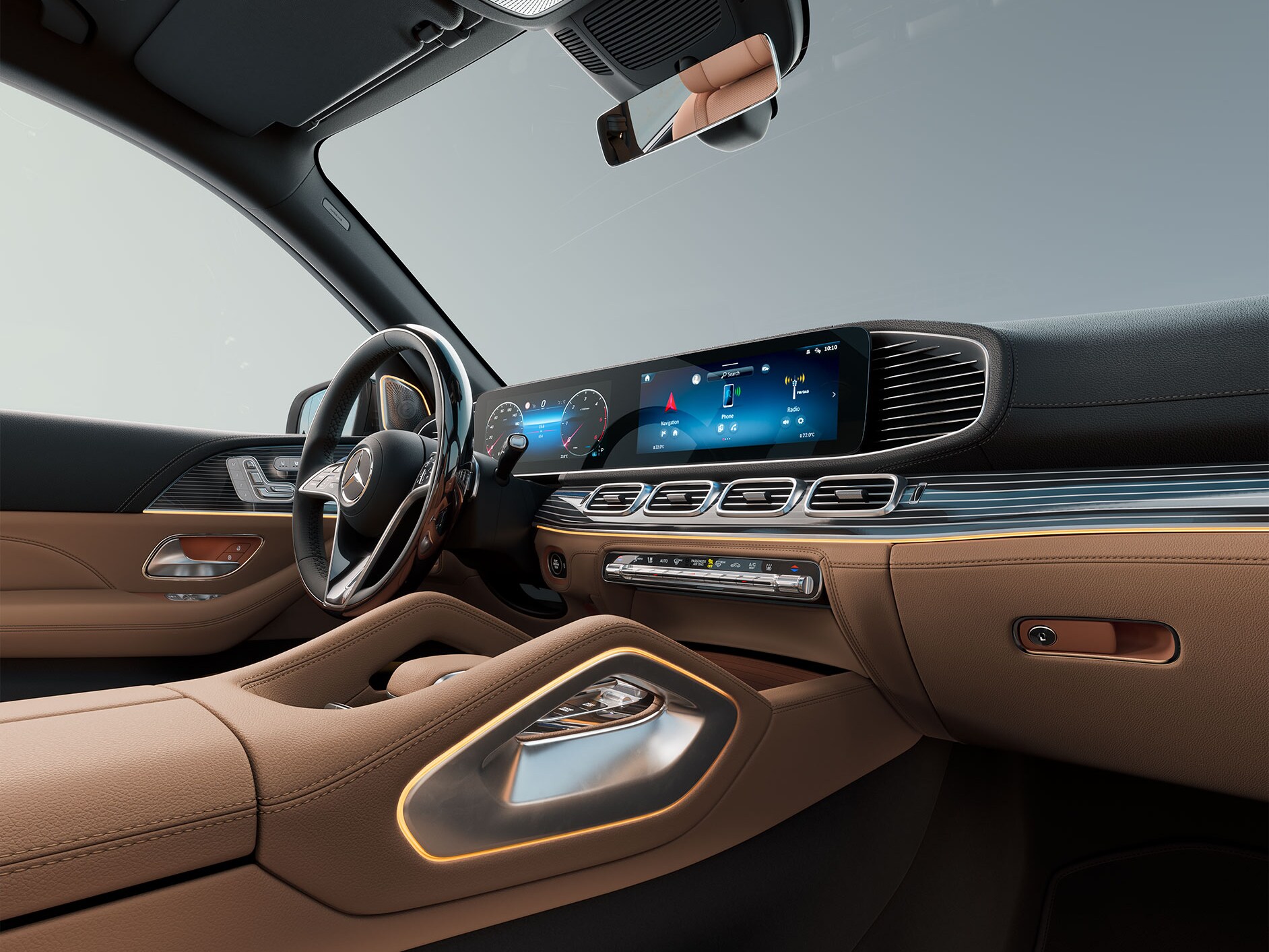 The new Mercedes-Benz GLS.