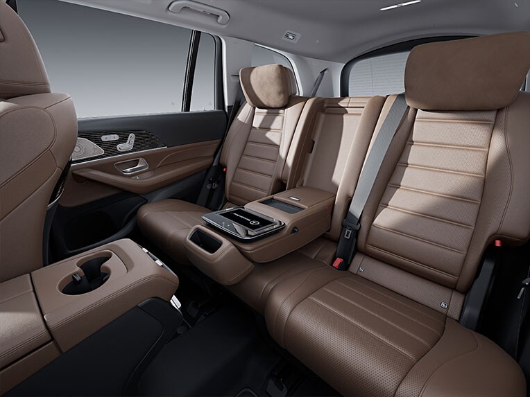 The Rear Comfort Package Plus for the new GLS from Mercedes-Benz.