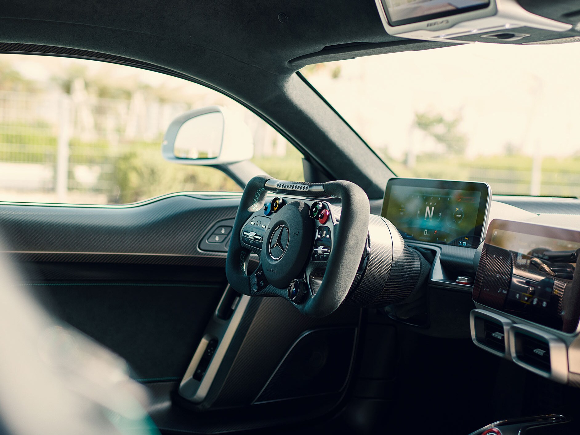 Interior of the ONE from Mercedes-AMG.