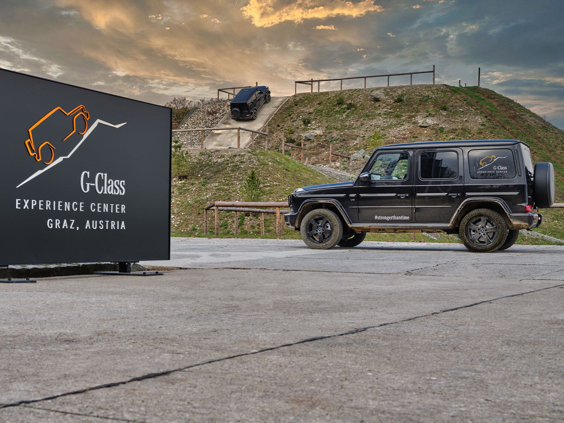 The G-Class Experience Center.