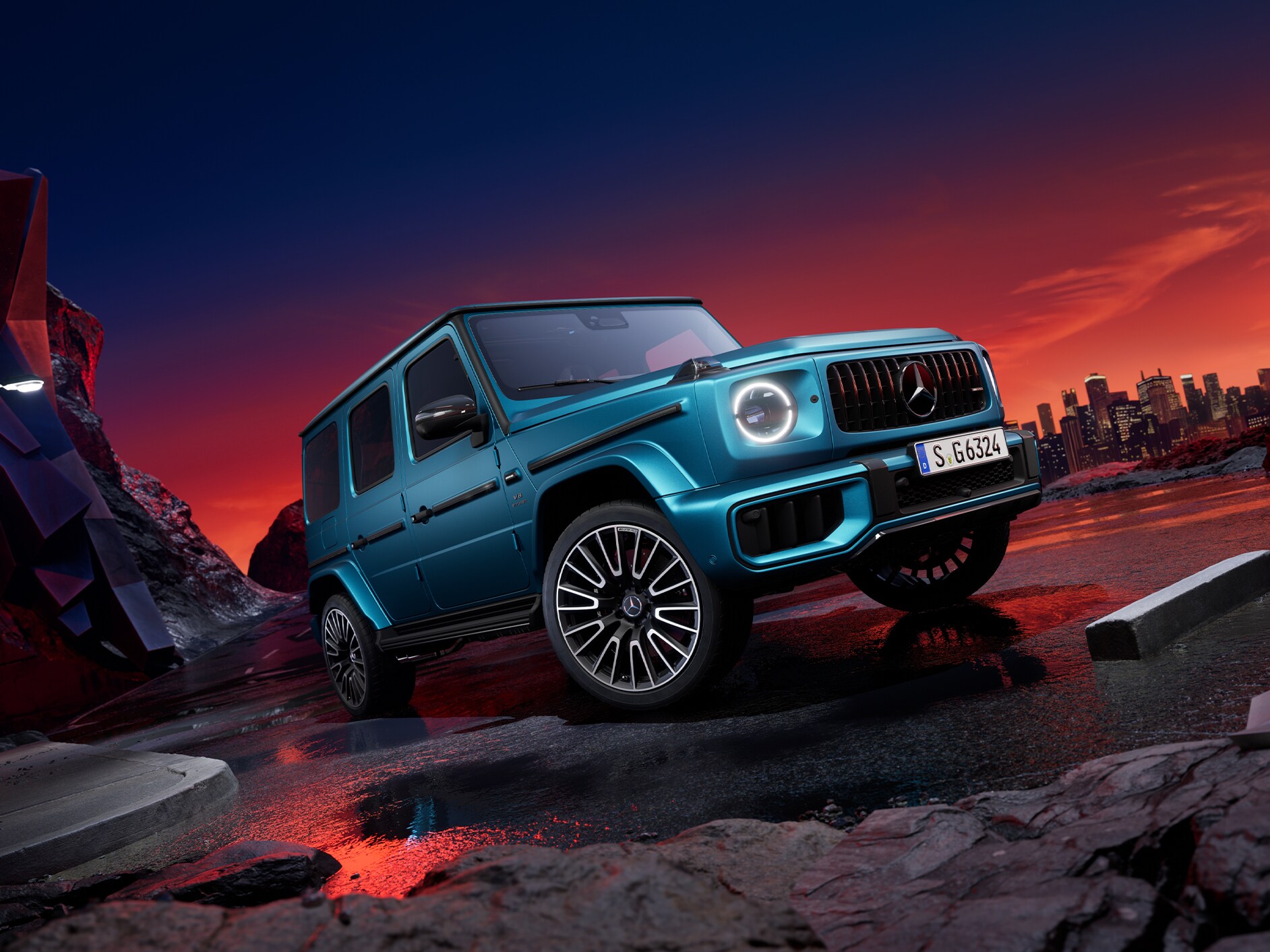 The Mercedes-AMG G-Class.