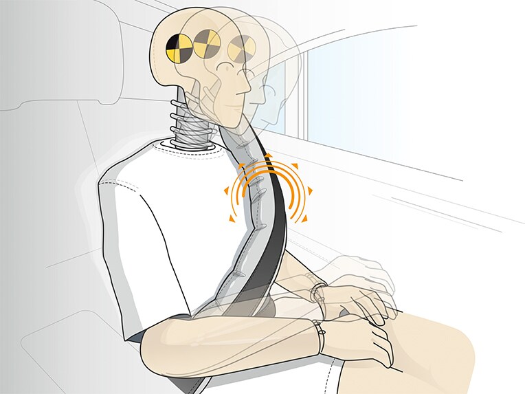 The beltbag in the Mercedes-Benz S-Class Saloon.