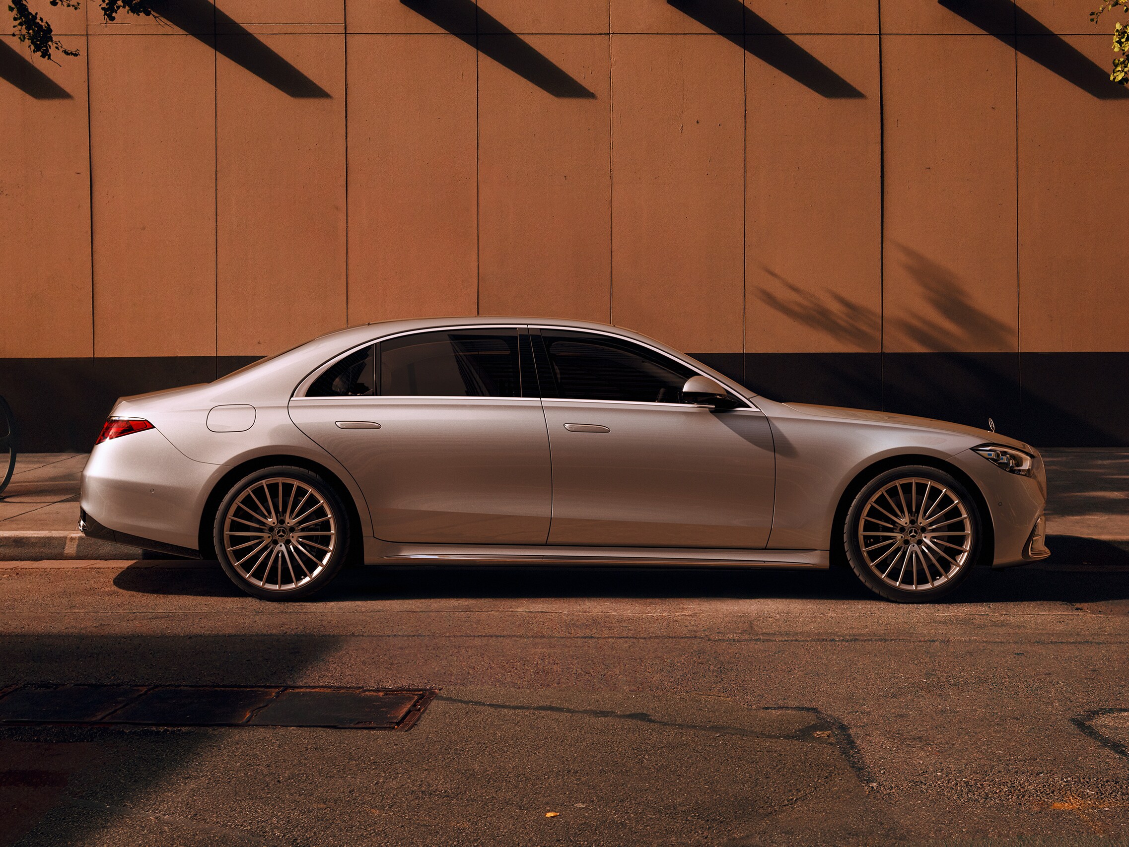 The S-Class Saloon. 