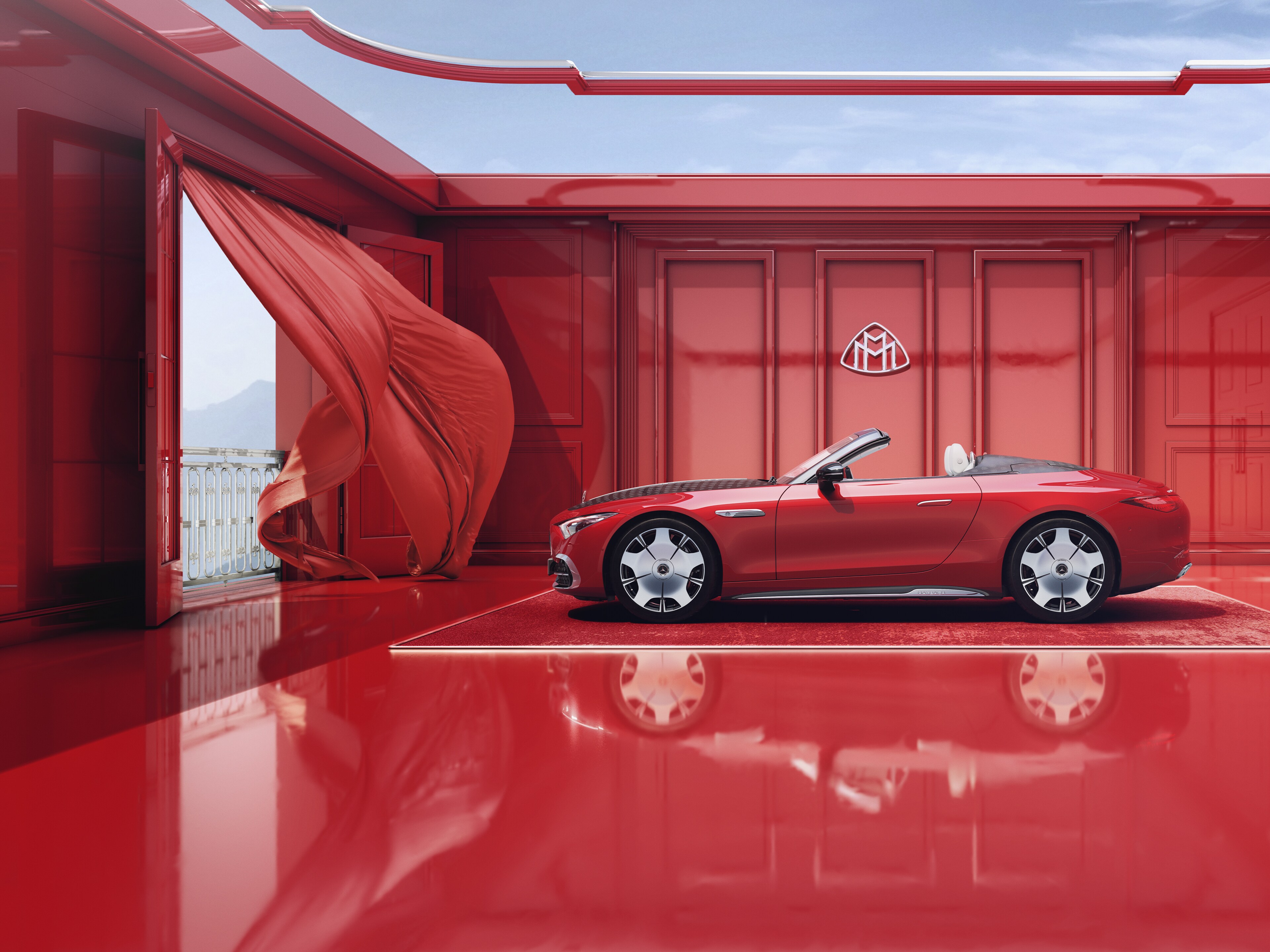 The all-new Mercedes-Maybach SL 680 Monogram Series