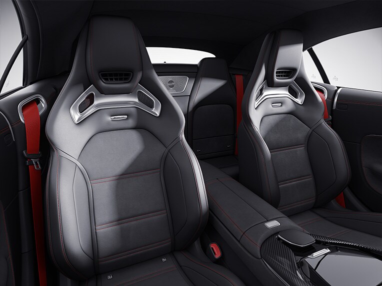The AMG Performance seats in the Mercedes-AMG SL Roadster.