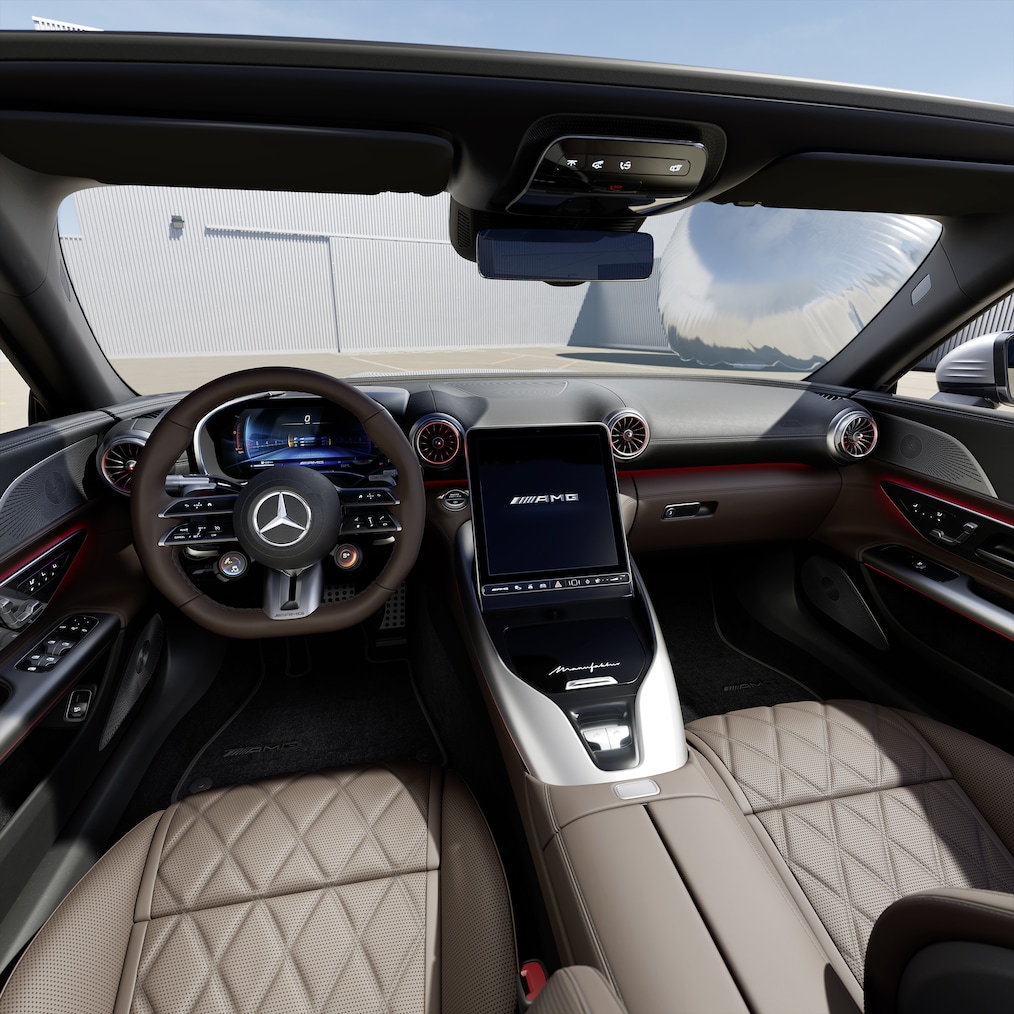 MANUFAKTUR options offering of the SL Roadster from Mercedes-AMG.