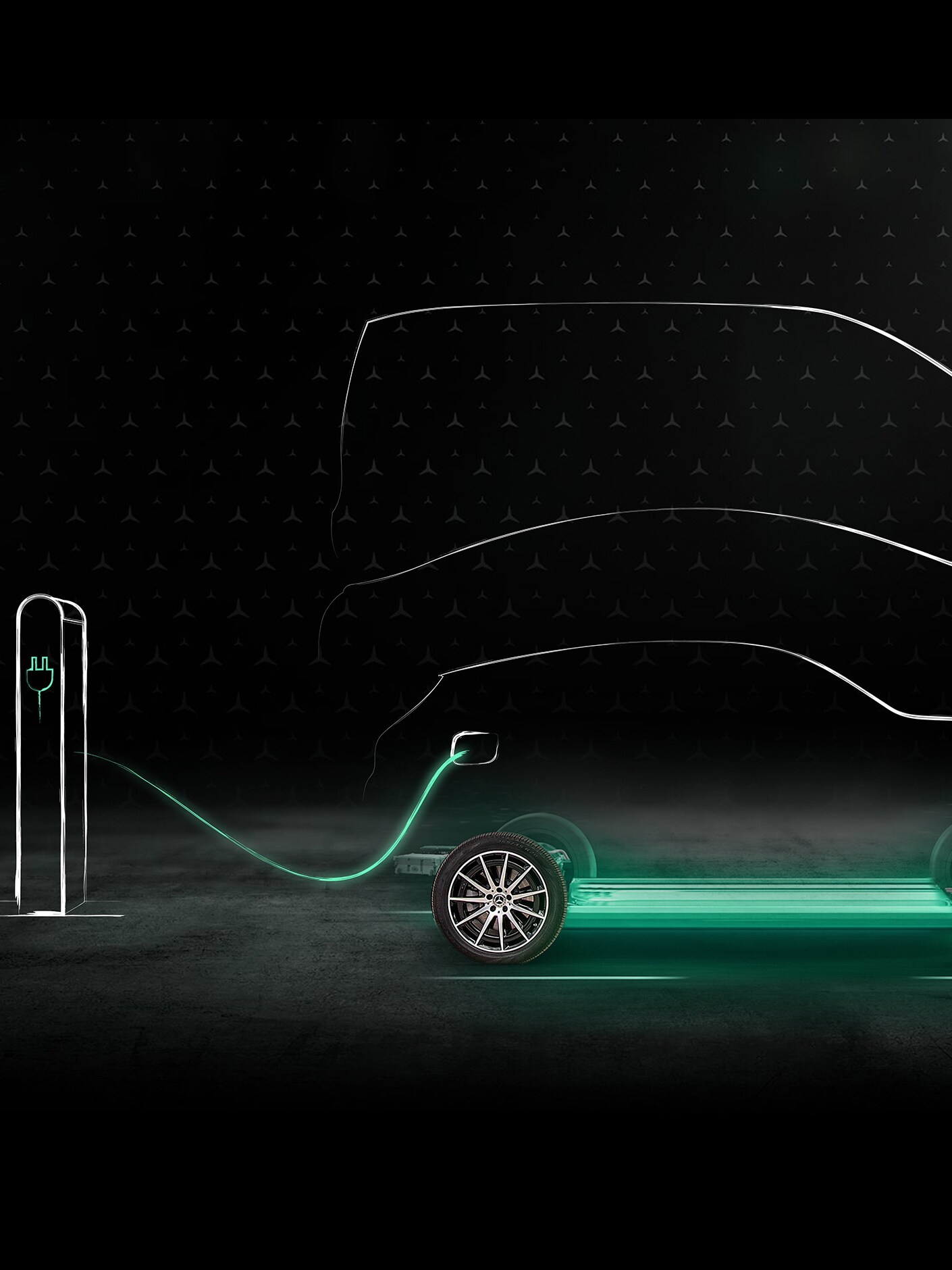An animation showing the Green Charging function.