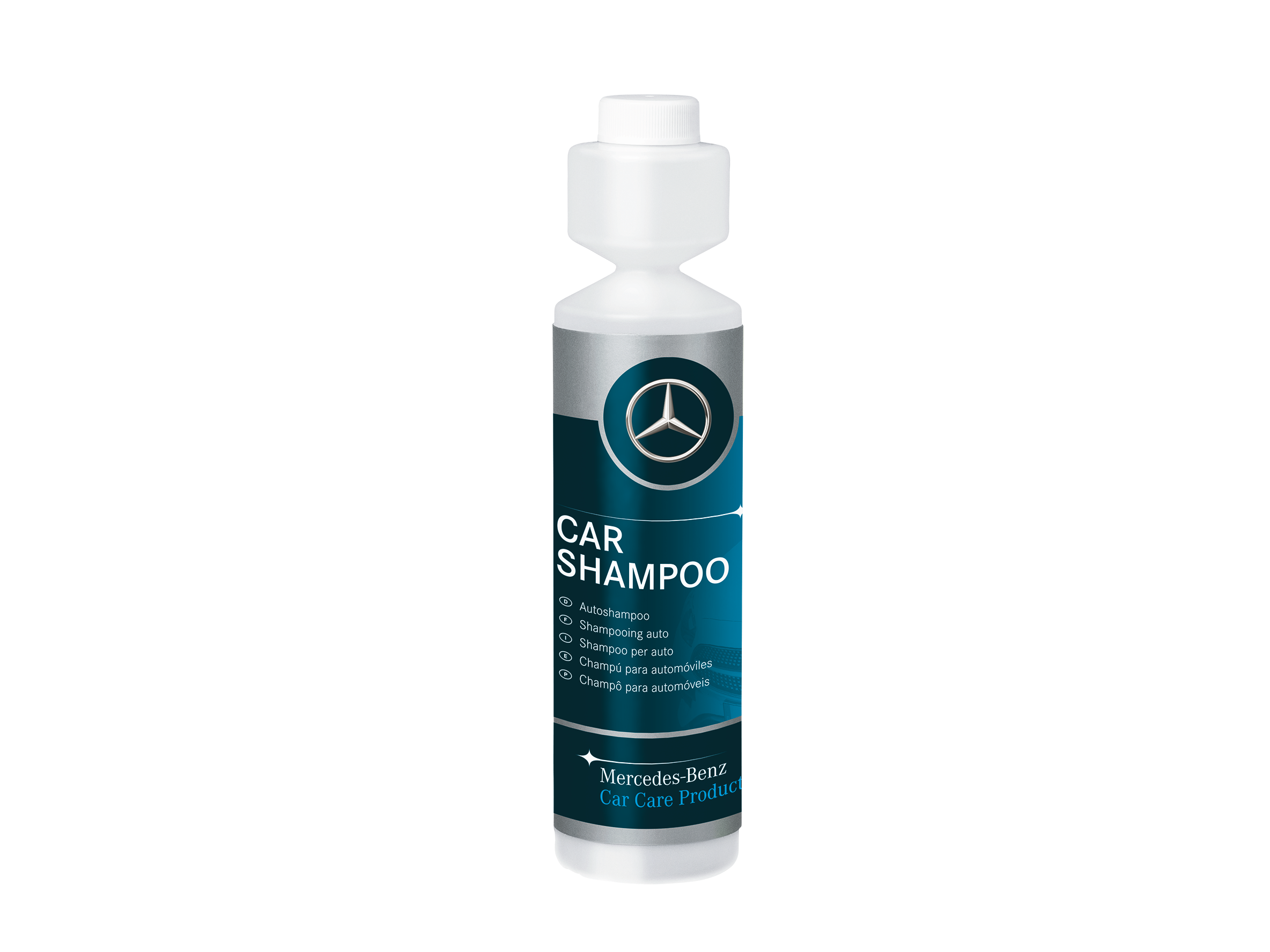 Mercedes-Benz car shampoo.