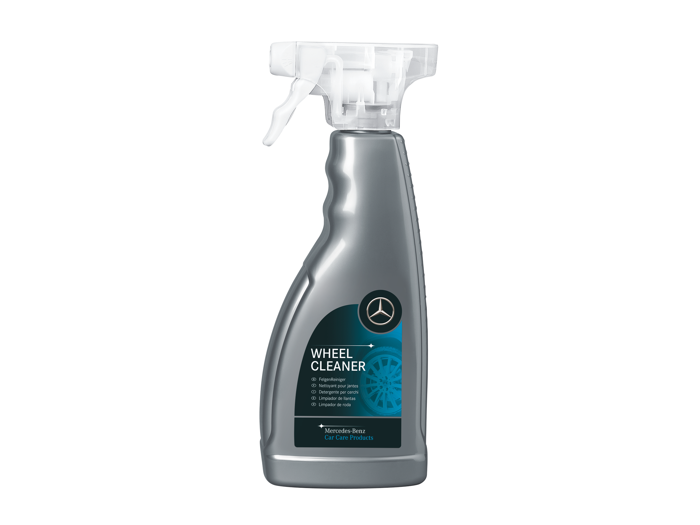 Mercedes-Benz wheel cleaner.