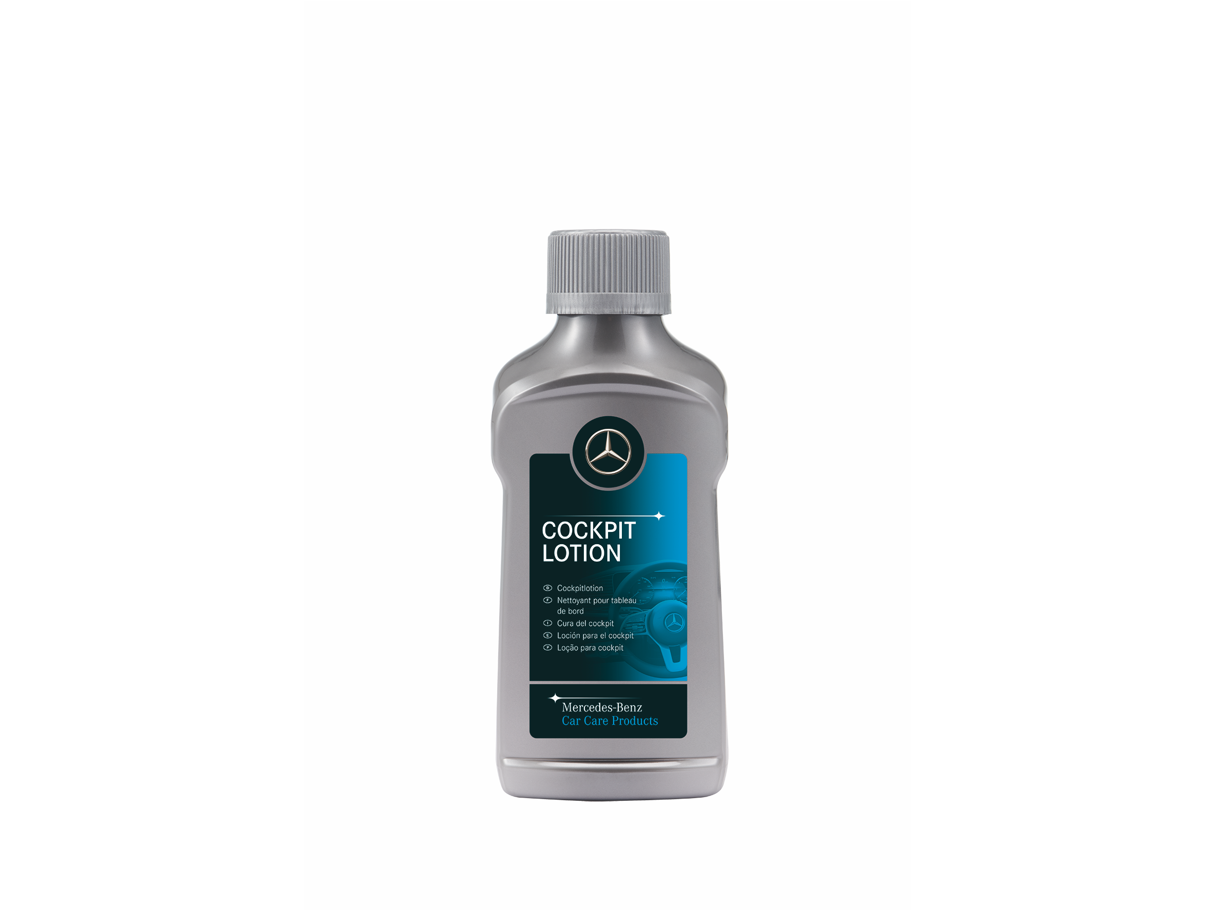 Mercedes-Benz cockpit lotion.