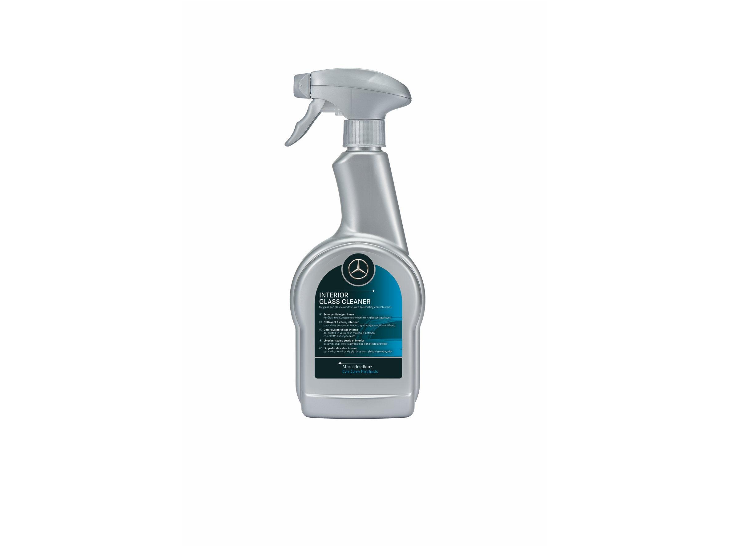 Mercedes-Benz window cleaner, interior.