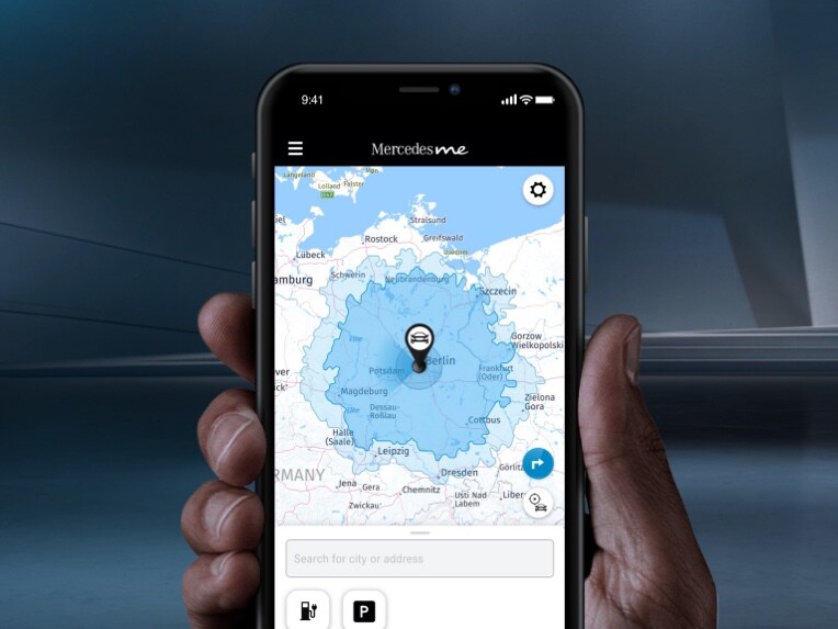 The Remote & Navigation Services open on a smartphone.