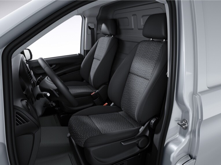 Numerous lighting elements enhance illumination of the vehicle interior and vehicle surroundings.