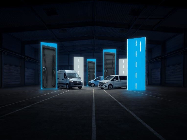The electric vans from Mercedes-Benz