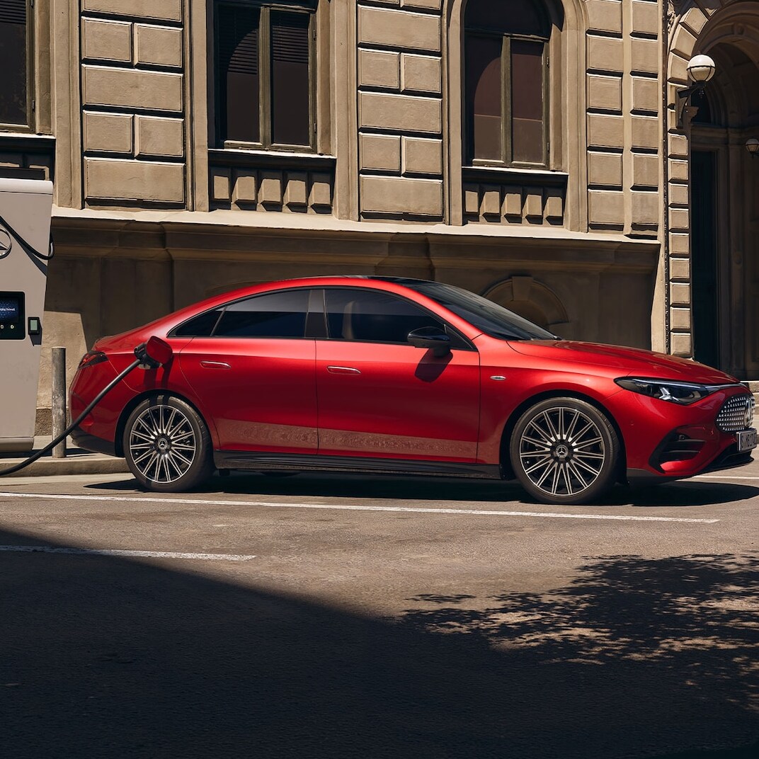 The all-new electric CLA.
