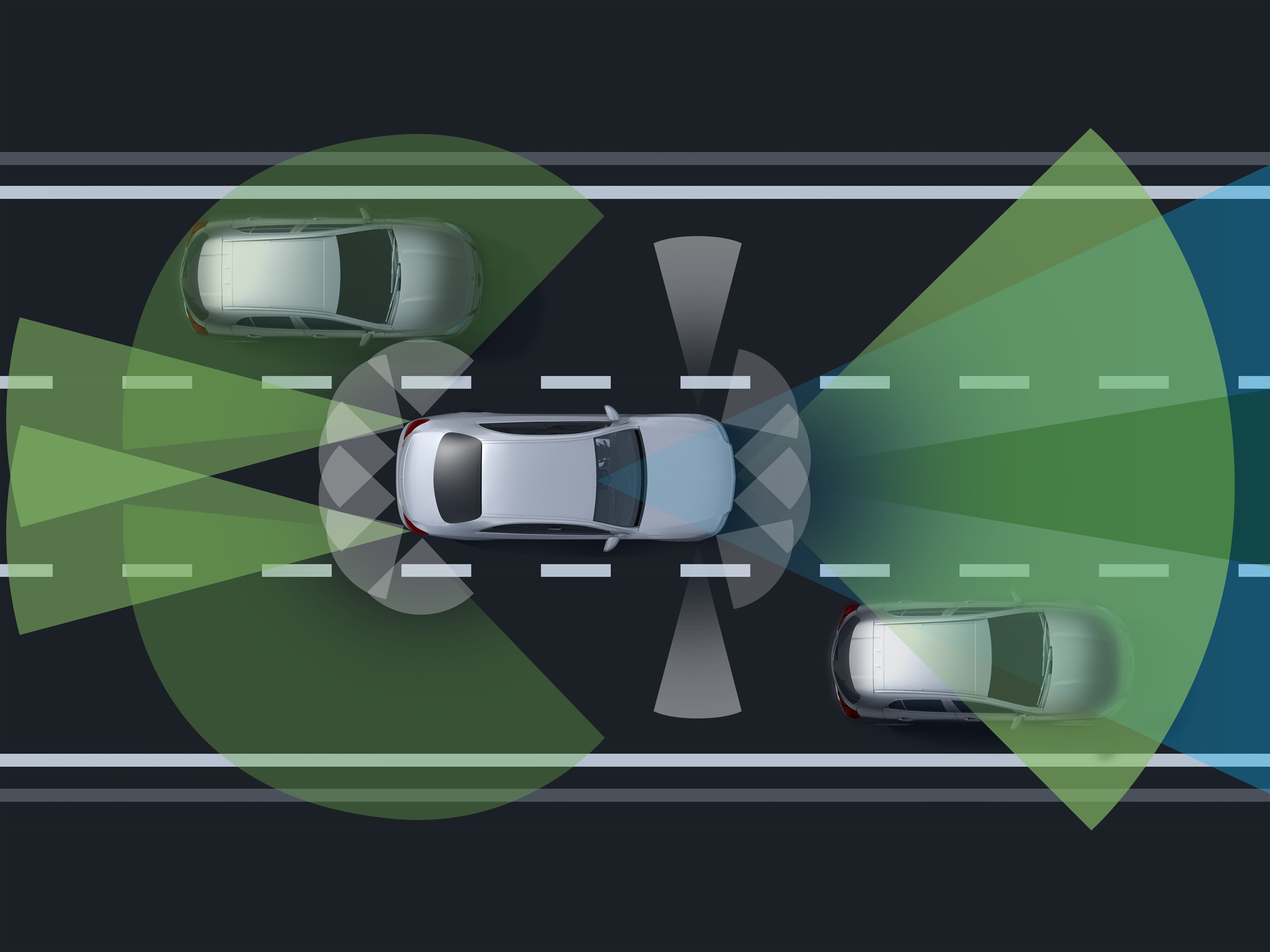 Driving Assistance Package in the new Mercedes-Benz GLA.