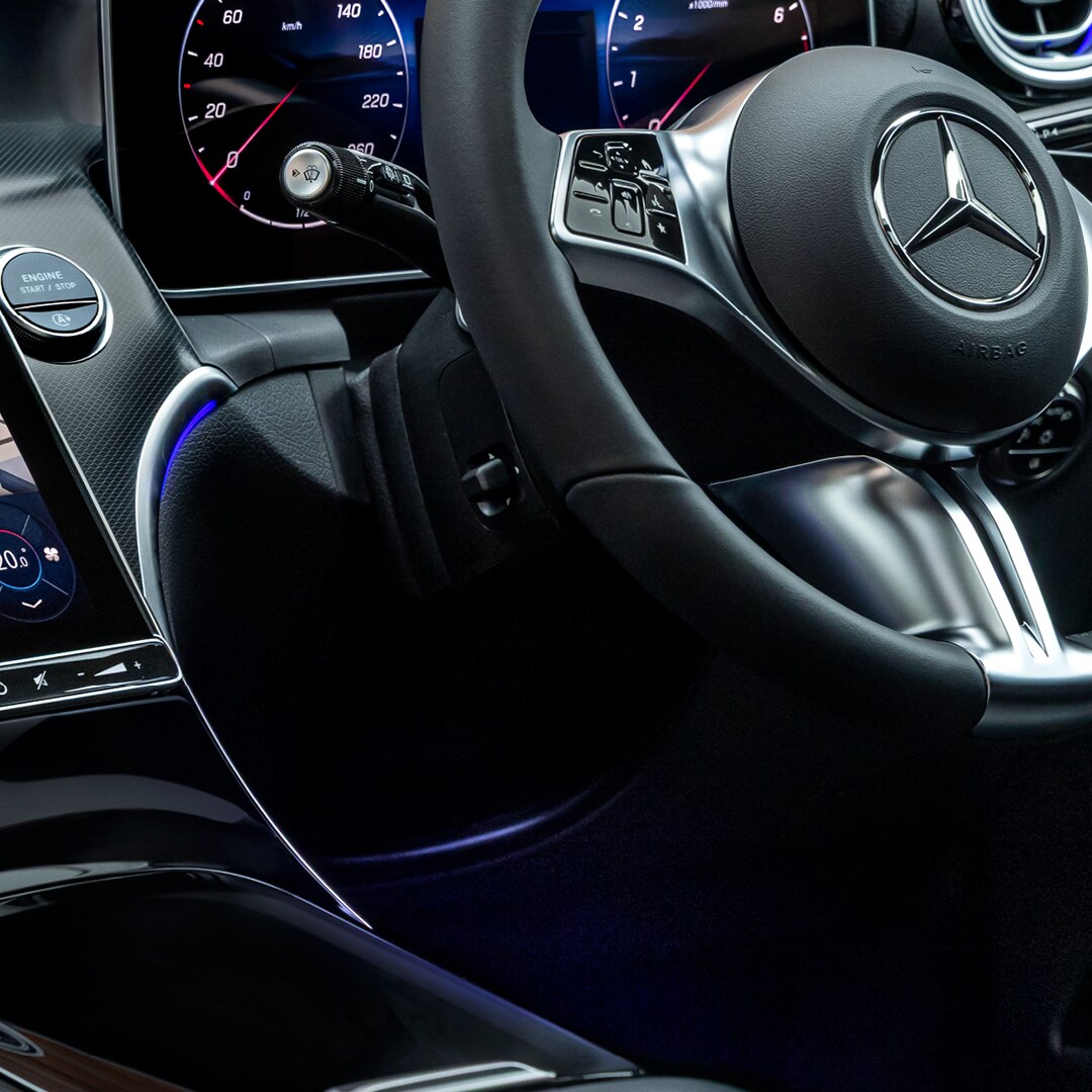 The new GLC 200 SUV interior
