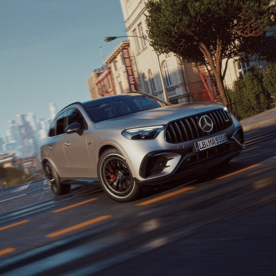 The all-new Mercedes-AMG GLC SUV.